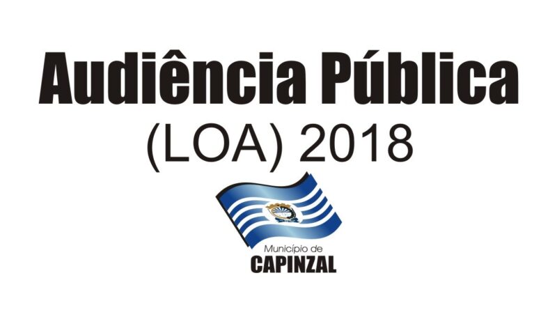 O convite é extensivo aos representantes das entidades civis constituídas no Município e à população em geral.