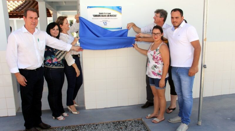 Inauguradas as novas instalações da Escola Municipal Carlos Jaime da Rocha em Lindenberg