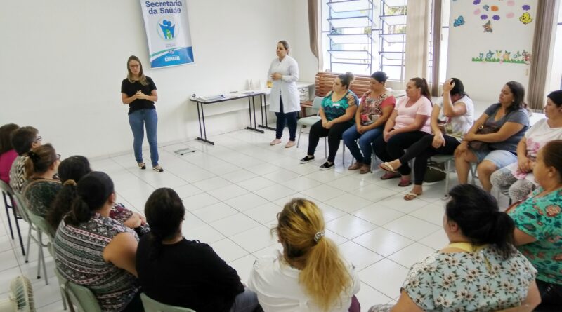 O primeiro grupo iniciou no dia 05 de abril, atendendo às mulheres que residem nas áreas abrangidas pelas Unidades de ESF do Bairro São Cristovão, Loteamento Parizotto e Loteamento Lar Imóveis. Já o segundo grupo iniciou em 12 de abril e abrange mulheres