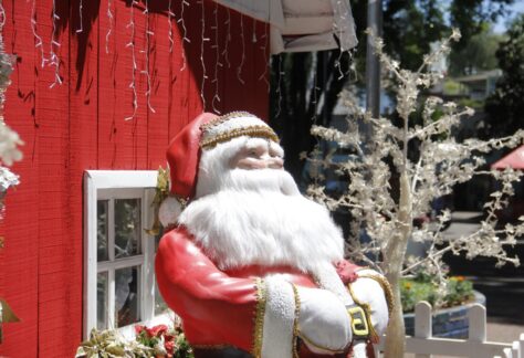 Papai Noel - Decoração Natal 2018.