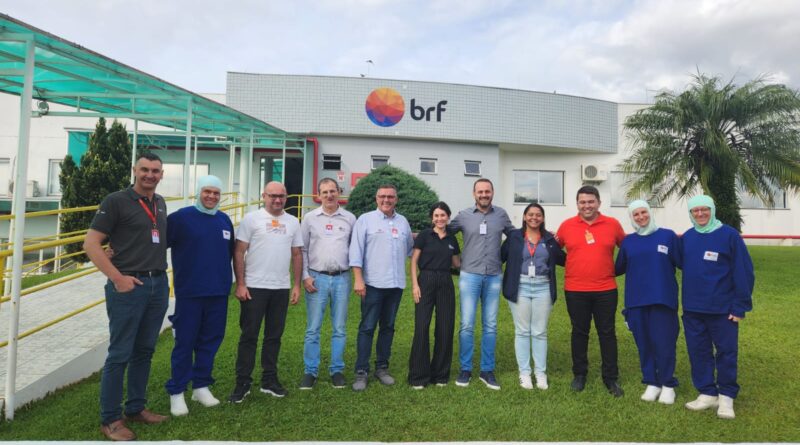 Administração de Capinzal visita a BRF de Capinzal.