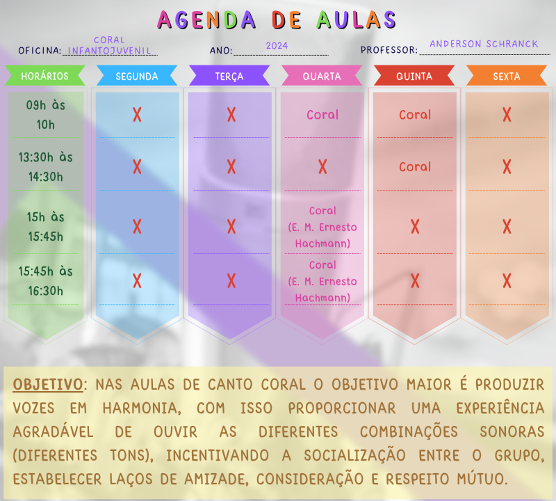 PopUp - Coral Infantojuvenil